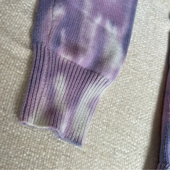 Design History woman tie dye purple white sweater size s - Picture 4 of 13